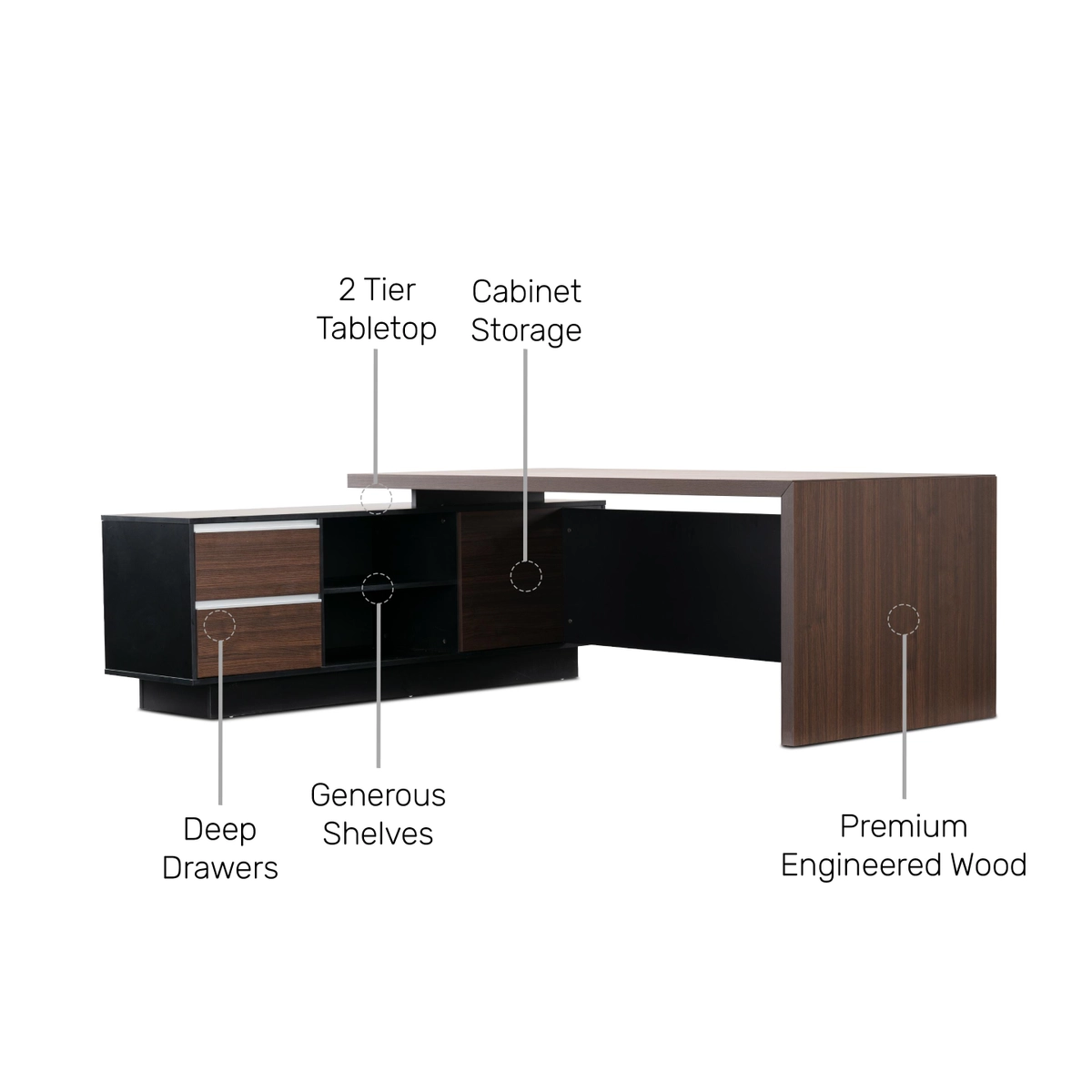 Bàn Làm Việc Giám Đốc Daphahome BGĐ03-5